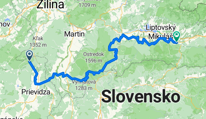 Bojnice - Liptóújvár
