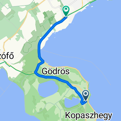 Csokonai utca, Tihany - Széchenyi István utca, Balatonfüred