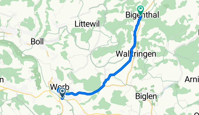 Richigenstrasse, Worb nach Küebiweg, Bigenthal