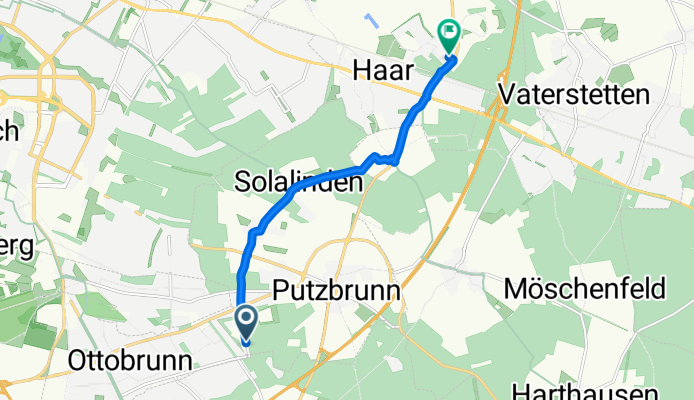 Theodor-Heuss-Straße, Hohenbrunn nach Willy-Träutlein-Straße, Haar