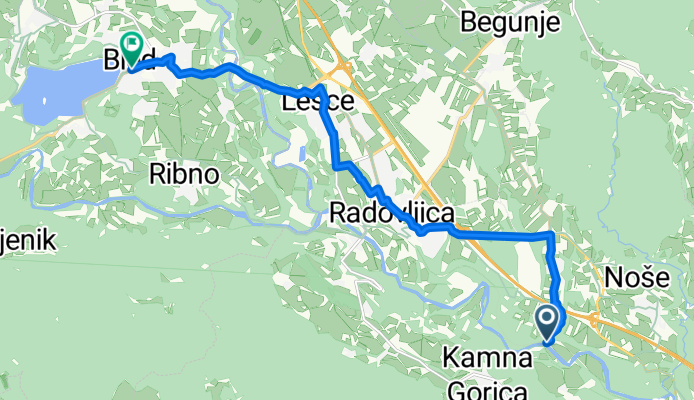 Von Kamna Gorica bis Bled