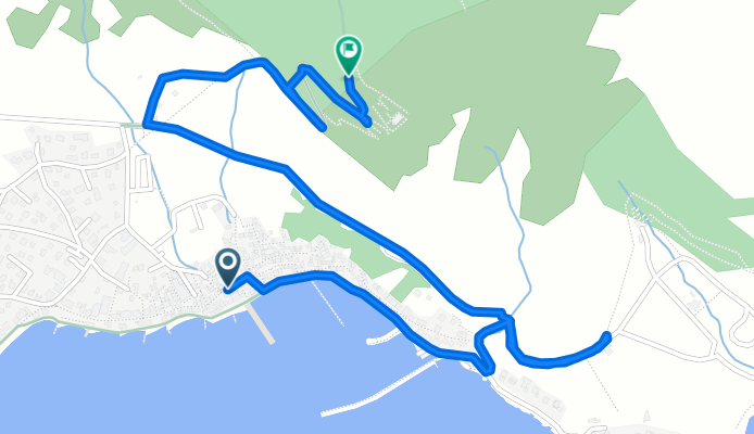 Ulica Stari dvori, Baška až Baška