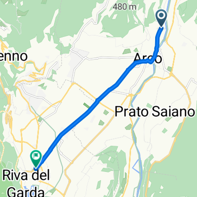 Via dei Legionari Cecoslovacchi to Viale Nino Pernici