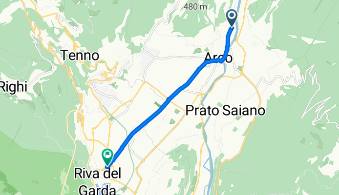 Via dei Legionari Cecoslovacchi to Viale Nino Pernici