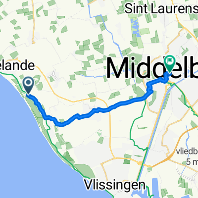 Biggekerke nach Plein 1940, Middelburg