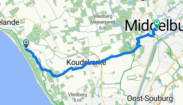 Biggekerke nach Plein 1940, Middelburg