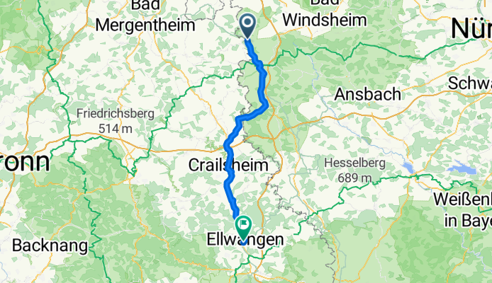 Adelshofen - Ellwangen