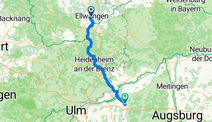 Ellwangen - Haldenwang