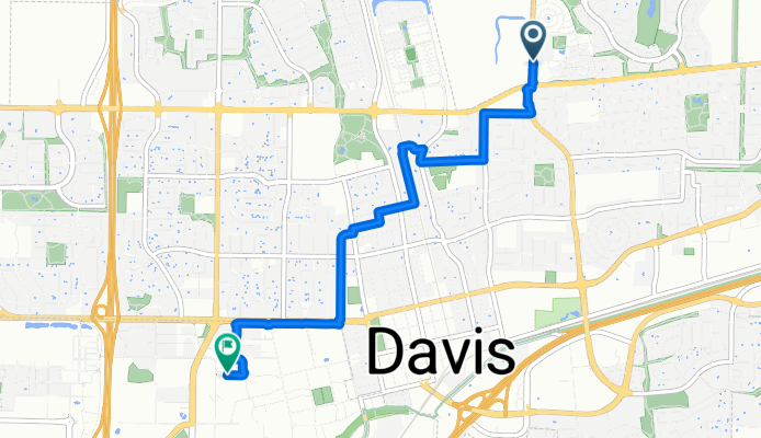 Pole Line Road to The ARC- Activities and Recreation Center