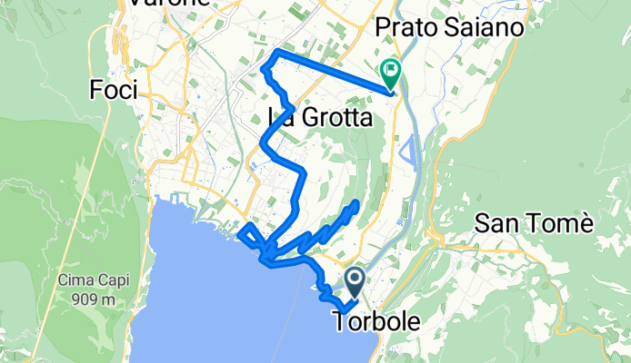 Via Giacomo Matteotti nach Via Linfano