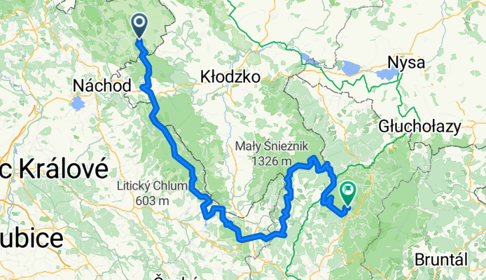 Police nad Metují - Loučná nad Desnou