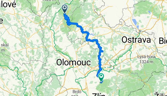 Loučná nad Desnou - Chvalčov