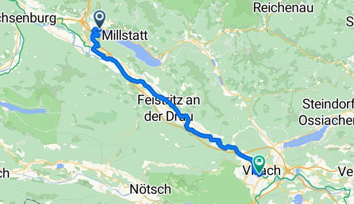 Seepromenade-Ginner, Seeboden am Millstätter See nach Kirchenplatz, Villach