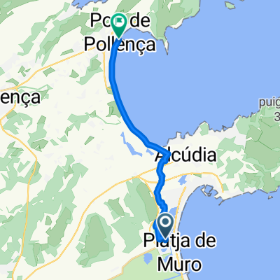Carrer Creuer, Muro to Passeig Anglada Camarasa, Pollença