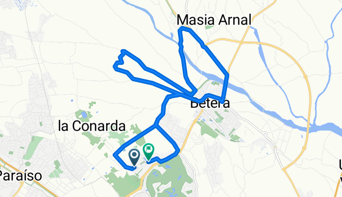 Calle Mar Caspio, Bétera to Calle del Mar Rojo, Bétera