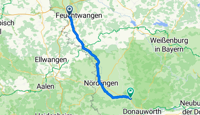 Feuchtwangen - Harburg