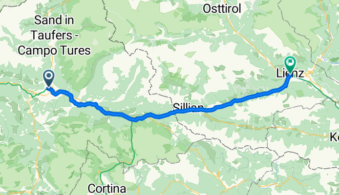 Bruneck - Lienz