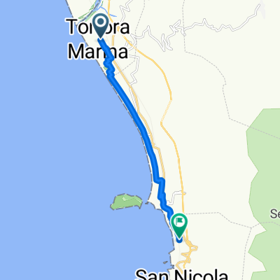 Via Giovanni XXIII, Tortora a San Nicola Arcella