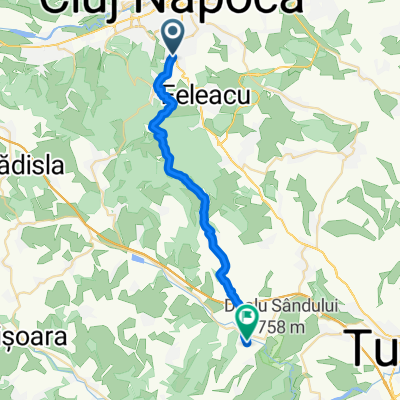 From Cluj-Napoca to Petreștii de Jos
