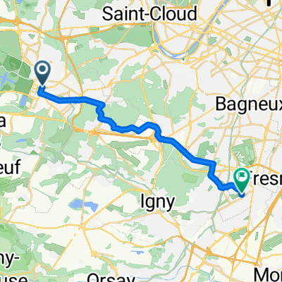 Rue du Maréchal Foch, Versailles à Antony