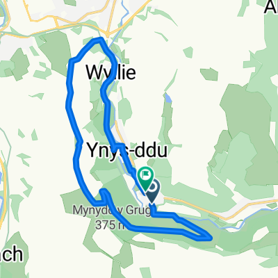 Llwyn Derwen to Llwyn Derwen