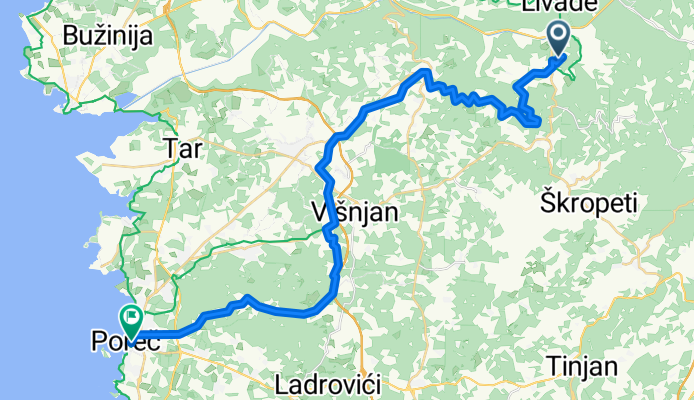Von Motovun bis Porec