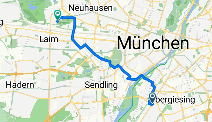 Wettersteinplatz nach Fasoltstraße