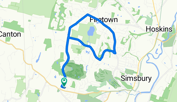 Grant Estate Dr, West Simsbury to Grant Estate Dr, West Simsbury