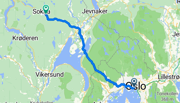 Oslo - Hønefoss