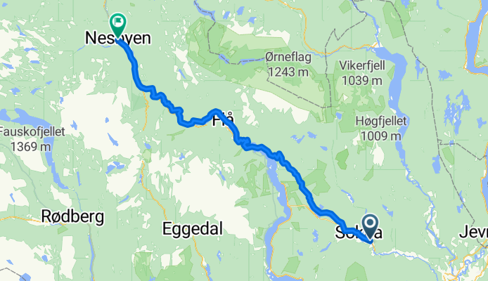 Hønefoss - Nesbyen