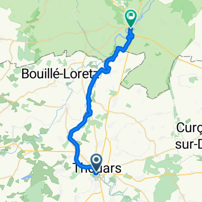 Place Saint-Laon to Rue des Chenevraux