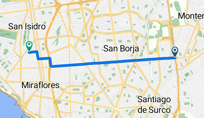 -12.110, -76.977 a -12.107, -77.034