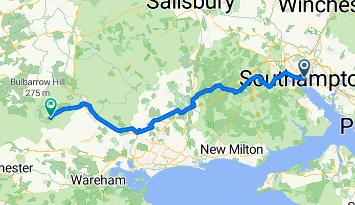 Southampton - Blandford Forum
