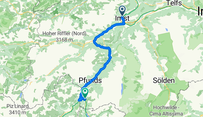 3. Etappe Imst - Nauders