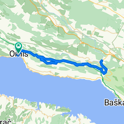 Trg kralja Tomislava, Omiš až Trg kralja Tomislava, Omiš