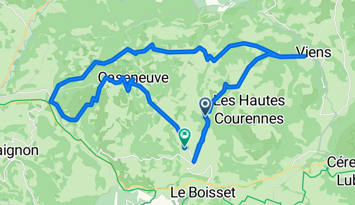 Route in Saint-Martin-de-Castillon