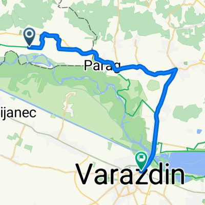 Obrež, Središče ob Dravi to Međimurska ulica, Varaždin