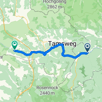 Stadl an der Mur, Stadl-Predlitz nach Vordermuhr, Muhr