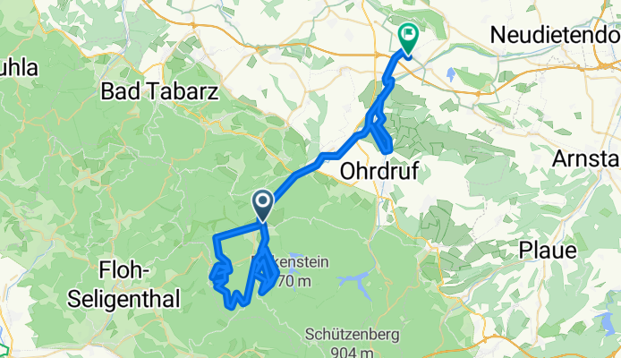 Bahnhofstraße nach Mittelstraße