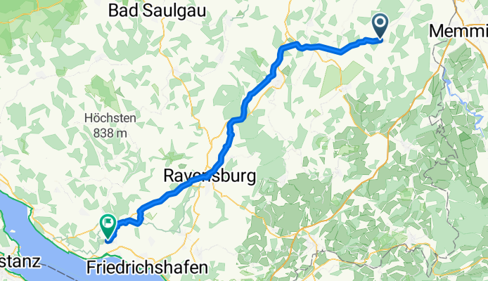 Steinhausen an der Rottum - Immenstaad am Bodensee