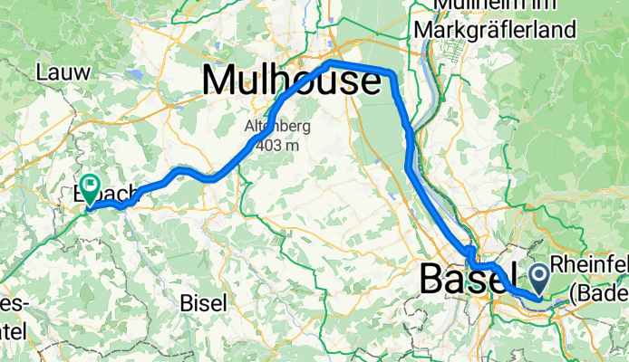 Mülhausen - Montbéliard