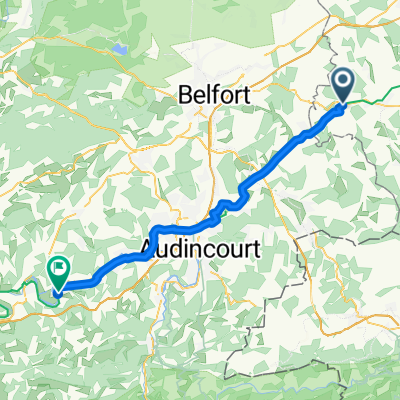Montbéliard - Besançon