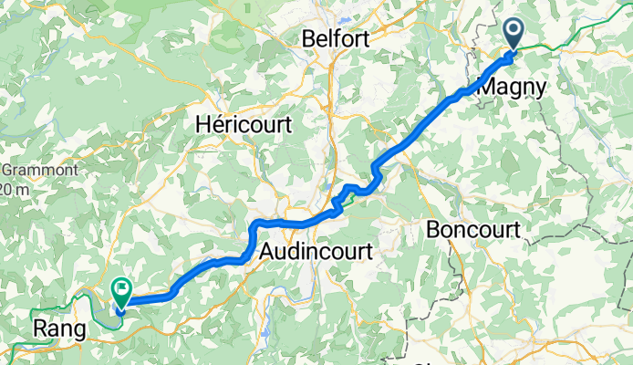 Montbéliard - Besançon