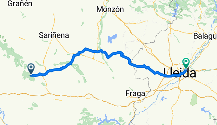 Castejón de Monegros - Alcoletge