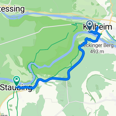 Jurasteig, Kelheim to Eininger Straße, Kelheim