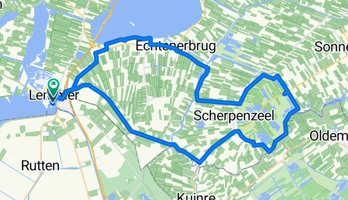 Vuurtorenweg nach Burgemeester Krijgerplein