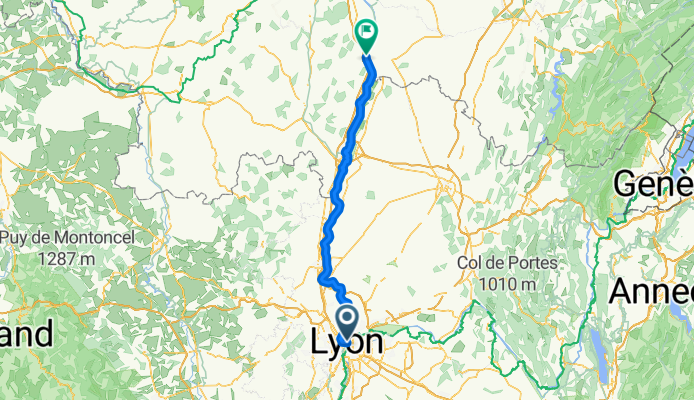Lyon - Tournus