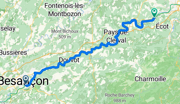 Besançon - Colombier-Fontaine