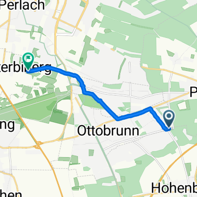 Ottostraße, Ottobrunn nach Lilienthalstraße, Neubiberg
