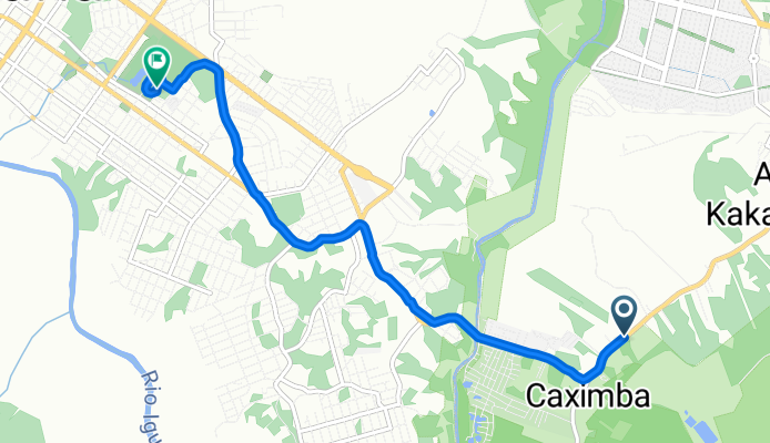 De Estrada Delegado Bruno de Almeida a Rua Guanabara